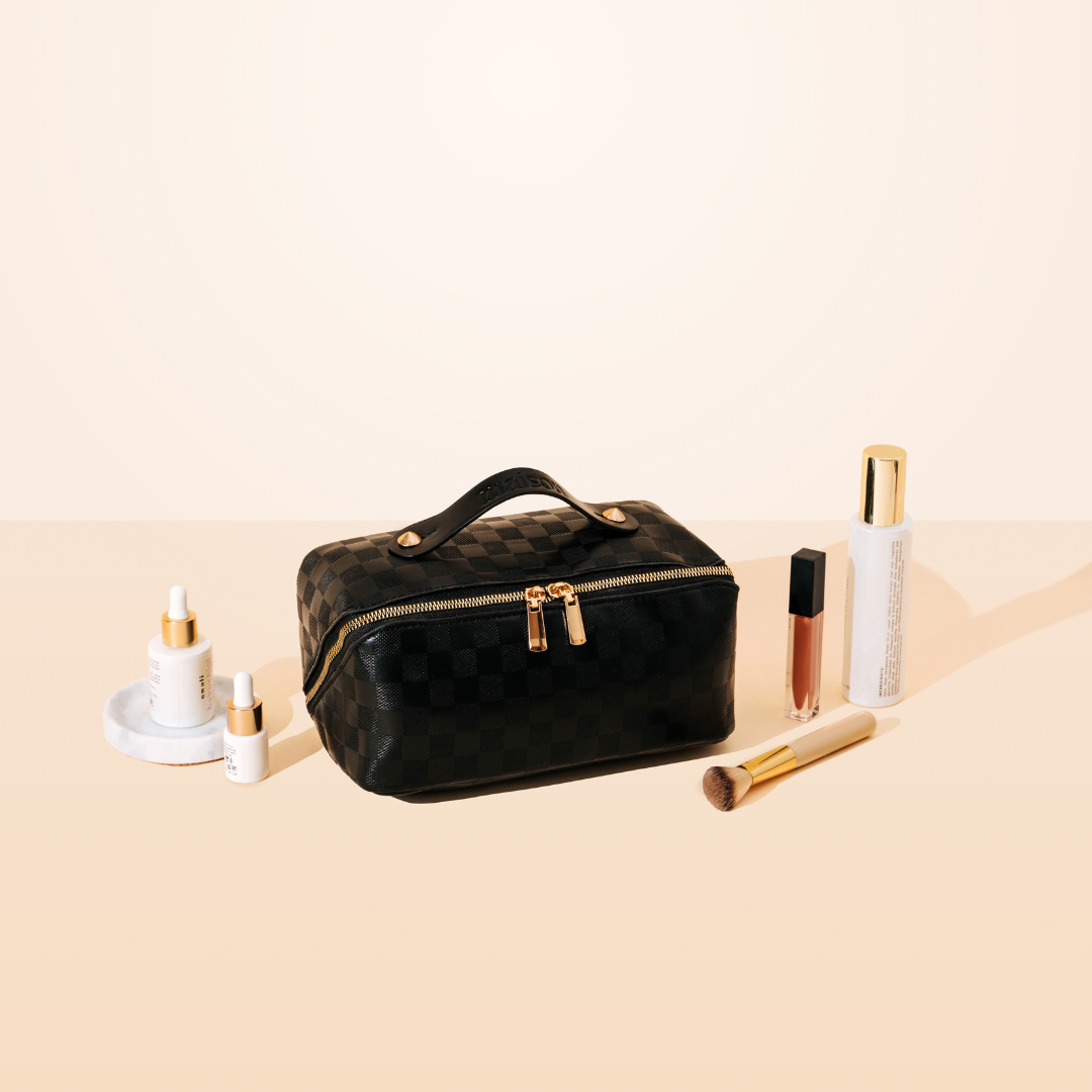 Expandable Travel Makeup Bag