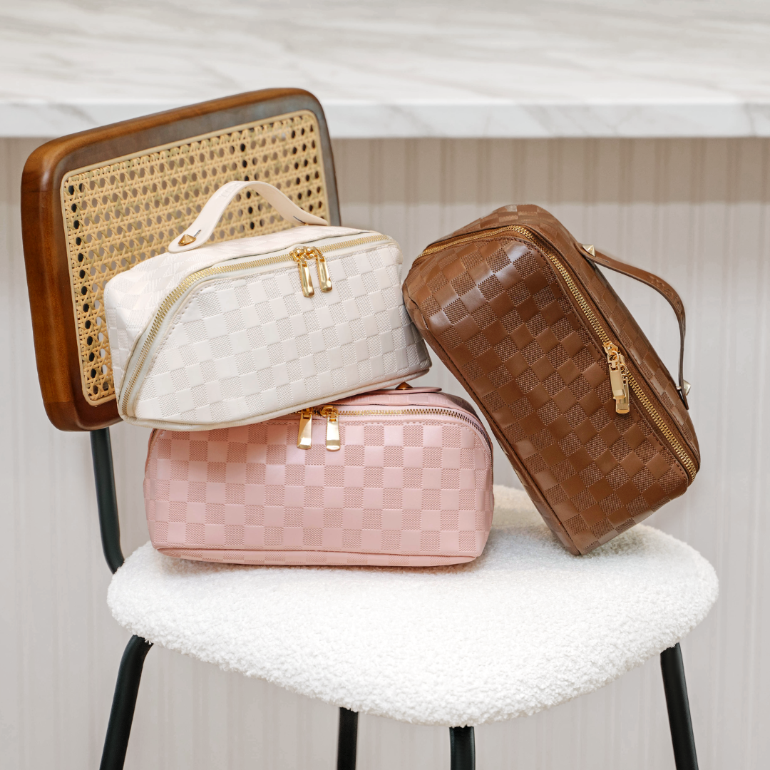 Expandable Travel Makeup Bag