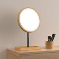 Wooden LED Vanity Mirror