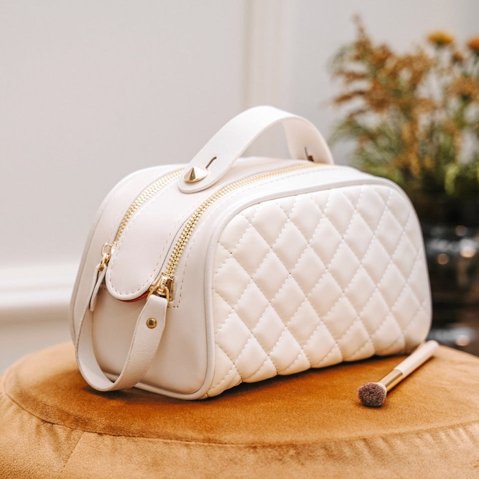 Vegan Leather Toiletry Bag