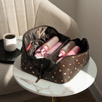Medium Flat Lay Makeup Bag with Print