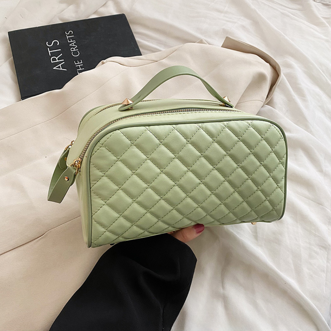 Vegan Leather Toiletry Bag