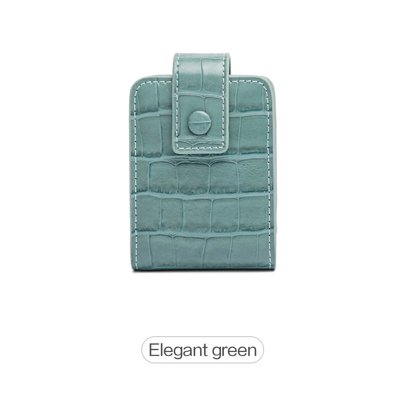 Mini lipstick case, green