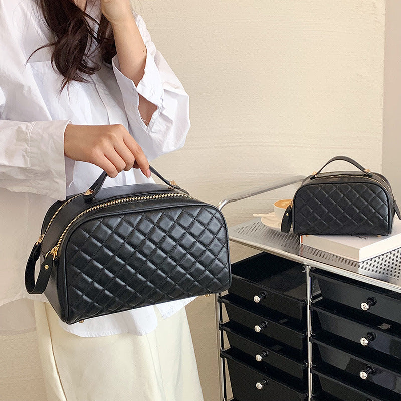 Vegan Leather Toiletry Bag