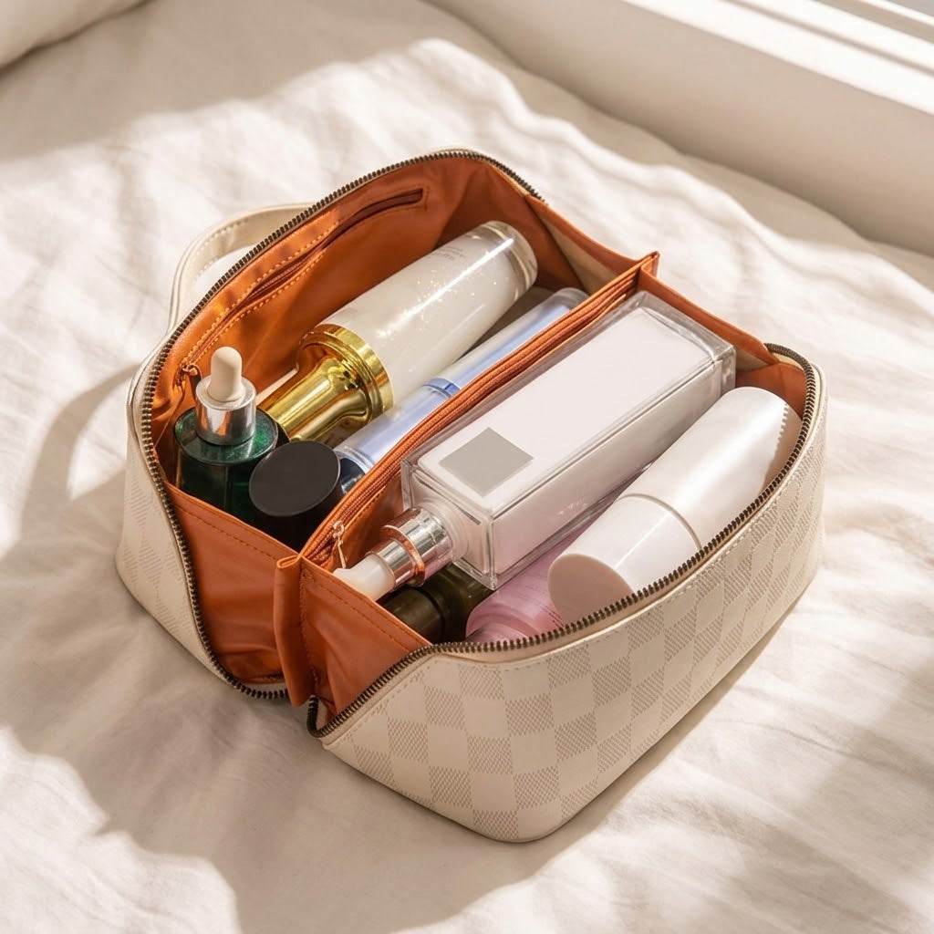 Expandable Travel Makeup Bag by boa