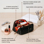 Expandable Travel Makeup Bag by boa